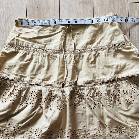 American Eagle Outfitters Y2K Lace Tiered Mini Skirt Size 2 - Picture 2 of 9